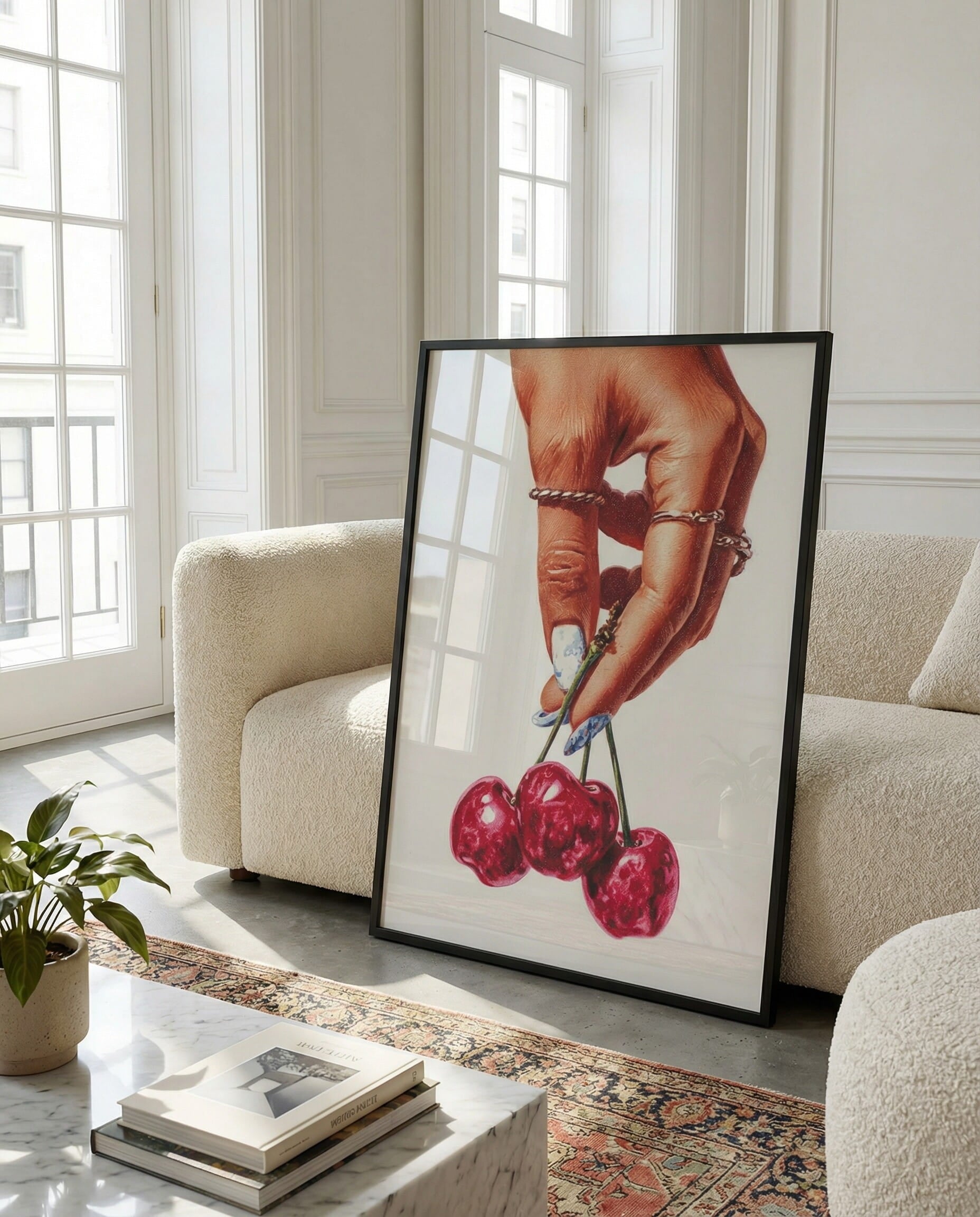 Cherry Pop Framed Poster