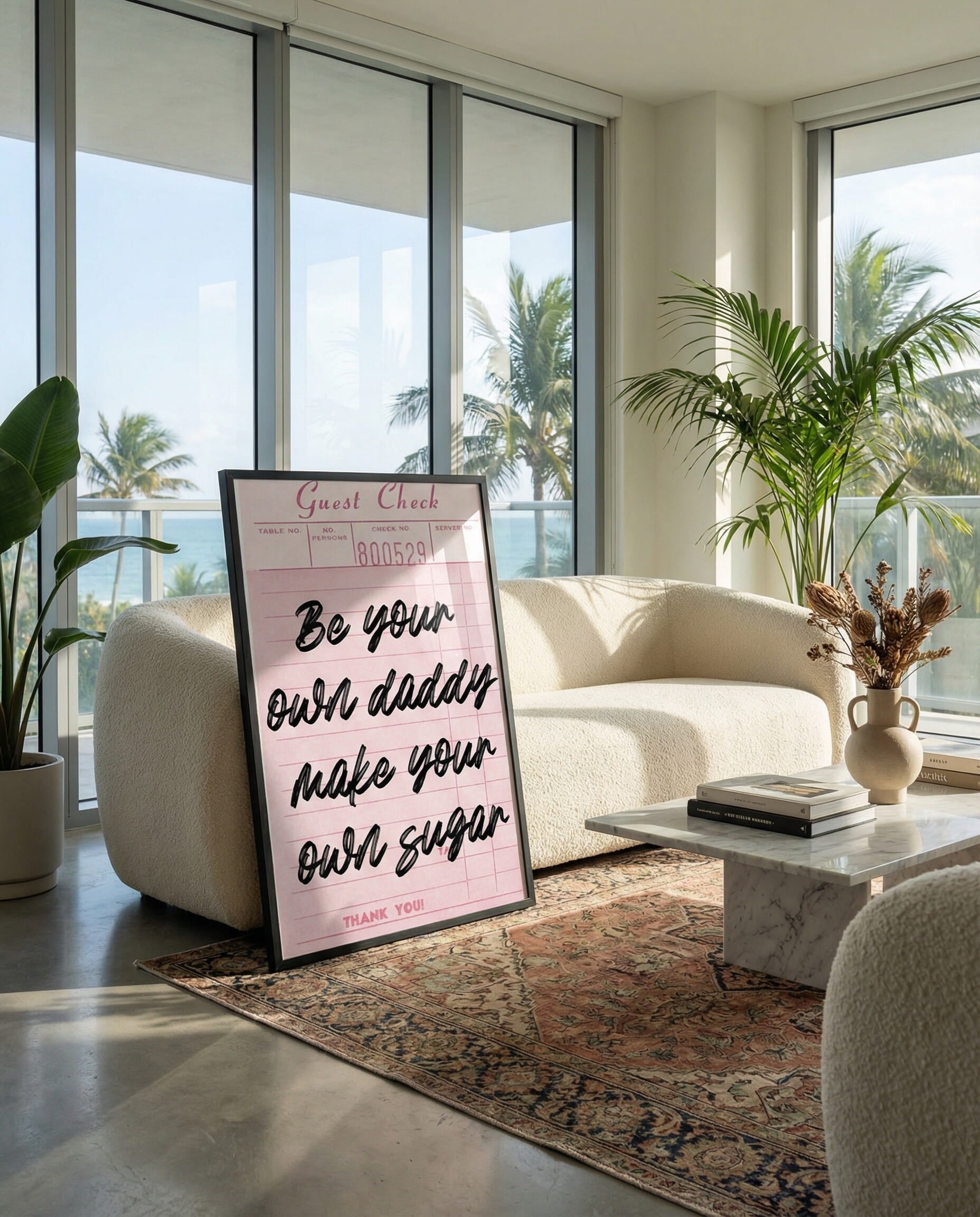 Be Your Own Daddy Framed Poster